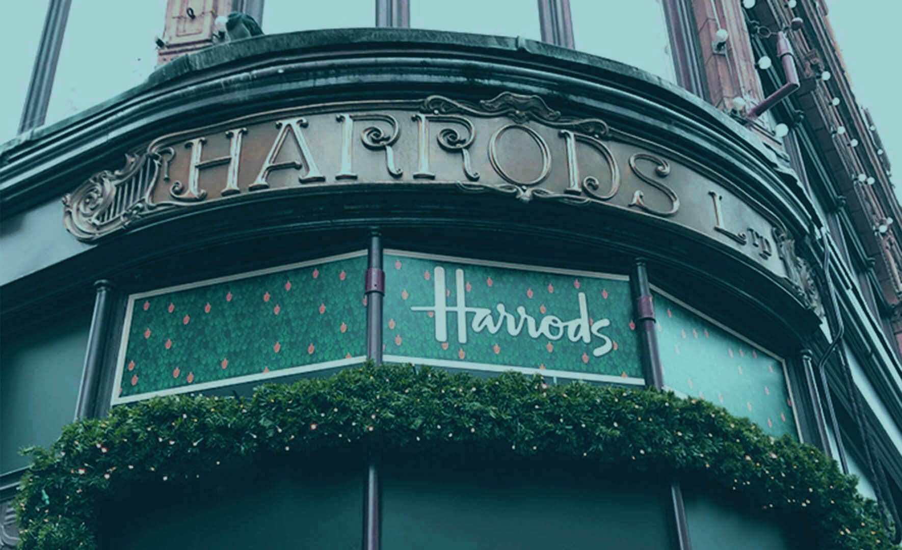 Harrods storefront